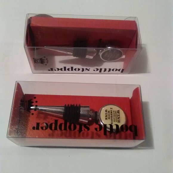 New with tags Santa Barbara wine stoppers - Picture 3 of 5